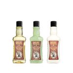 Reuzel Daily Shampoo 350 Ml + Daily Conditioner 350 Ml + Scrub Shampoo 350 Ml Erkekler İçin Saç Bakım Seti - Yeşil