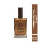 Reva Işıltılı Vücut Yağı Bronz - Shimmer Body Oil 100 Ml - No: 580 - Vegan & Temiz Içerik