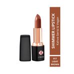 REVA Shimmer Lipstick Light Brown-Brown Series-Işıltı Ruj Kahve Serisi No:917 4 gr