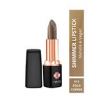 REVA Shimmer Lipstick Metalic Cold Copper-Brown Series-Işıltı Ruj Kahve Serisi No:913 4 gr