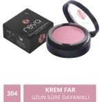 Reva Vegan Krem Göz Farı - No. 304 | Temiz Içerik, Uzun Süre Kalıcı & Mono Cream Eyeshadow - Orchid Pink - No:304