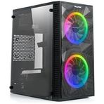 Revenge Mikro Atx 2 Fanlı Mesh Panel Akrilik Bilgisayar Kasası (0, Watt)