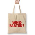 Revenge Of The Nerds Who Farted Bez Çanta Uzun Saplı - Açık Bej - 40 X 40
