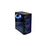 Revenge X-drive 4 Adet Rainbow Fanlı Mesh Panel Temperli Cam Gaming Oyuncu Bilgisayar Kasası (PSU YOK)