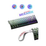 Rever RED Switch RGB Mekanik Gaming Oyuncu Klavyesi Özel Tasarım & Özel Tuş Dizayn Kablolu Klavye