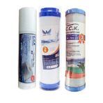 Reverse Osmosis Açık Kasa Su Arıtma Cihazı Filtresi 3 lü Set