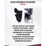 Revertech Vitesli Motosiklet Diz Örtüsü Universal Su ve Rüzgar Geçirmez - Standart - Siyah