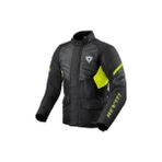 Revıt Duke H2O Motorsiklet Montu - 2XL - Siyah - Neon Sarı