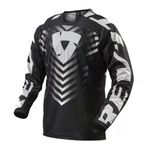 Revit Jersey Rough Siyah-Beyaz Full Koruma Jersey