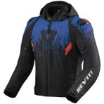 Revıt Quantum 2 H2O Siyah-Mavi Motosiklet Montu 4 Mevsim - XL