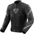 Revit REV'IT! Fortuna Air Yazlık Korumalı Motosiklet Montu Siyah - 2XL