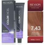 Revlon Color Excel 7.43 Bakır Altın Kumral Yarı Kalıcı Saç Boyası 70 ml