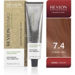 Revlon RVL Color Sublime 7.4 Orta Kumral / Altın-Bakır Yarı Kalıcı Saç Boyası 75 ml