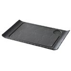 Revol Basalt 25x12 cm Siyah Biftek Tabağı