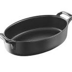 Revol Belle Cuisine 18 cm Siyah Oval Pişirme Tabağı