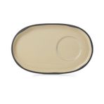 Revol Caractere Gourmet Açık Kahverengi 18x11 cm Fincan Tabağı