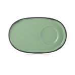 Revol Caractere Gourmet Mint Yeşili 18x11 cm Fincan Tabağı