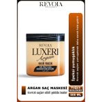 Revola Expert Revola Luxeri Argan Saç Maskesi, Kıvırcık Saçları Yumuşatır, Derinlemesine Nemlendirir ve Kabarmayı AZALTIR500 ml - ABC3211