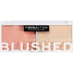 Revolution Duo Blush & Highlighter( Allık &Aydınlatıcı )/ Blushed