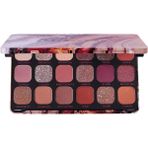 Revolution Forever Flawless Allure 18 Renk Göz Farı Paleti – Nude ve Sıcak Kiremit Tonlarında Mat ve Işıltılı Renkler, Günlük ve Gece Makyajına Uygun