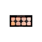 Revolution Hot Spice Allık ve Highlighter Paleti, 8 Renk, Pembe