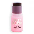 Revolution Jelly Lip Cheek Peach Orange Stick Allık