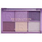 Revolution Mini Reloaded Göz Farı Paleti Purple Please 6 Renk Mor Tonlarıyla Uzun Süre Kalıcı - Purple Please.