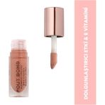 Revolution Pout Bomb Plumping Gloss Dudak Parlatıcısı Sauce 4,6 ml – E Vitaminli, Nemlendirici, Yoğun Renkli Parlak Bitiş
