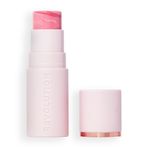 Revolution Skin Silk Blush Stick - Yanaklar, gözler ve dudaklar için renk - kremden pudraya formül - Vegan ve Cruelty-Free - Pinched Light Pink - 4,5 g