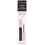 Revolution Super Flick Eyeliner, Felt Dip Liner, Siyah, 4.5ml