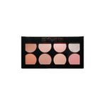 Revolution Ultra Allık Paleti, 8 Renk, Mat ve Işıltılı Allık, Baked Allık ve Aydınlatıcı Pudr 5057566146001