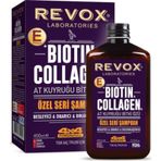 Revox 400 ml Biotin Collagen At Kuyruğu Bitki Özü Şampuan