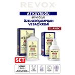 Revox Engelleyen At Kuyruğu Bitki Özlü Şampuan ve Saç Kremi Seti