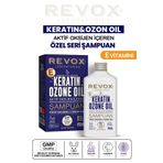 Revox Keratin & Ozon Oil Aktif Oksijen Içeren E Vitaminli Yeniden Yapılandırıcı Şampuan