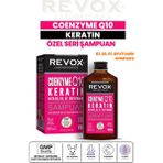 Revox Koenzim Q10, Keratin, B Vitamin Kompleks Saç Bakım Şampuanı 360 ml