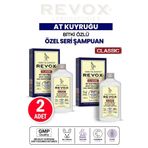 Revox Saç Dökülmesini Engelleyen 2x400 ml At Kuyruğu Bitki Özlü Şampuan
