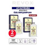 Revox Saç Dökülmesini Engelleyen 2x400 ml At Kuyruğu Bitki Özlü Şampuan