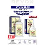 Revox Saç Dökülmesini Engelleyen At Kuyruğu Bitki Özlü Şampuan ve Saç Kremi İkili Set