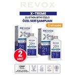 Revox X-treme Dökülen ve Geç Uzayan Saçlar İçin E Vitamini Katkılı Özel Bakım Şampuan x 2 adet