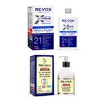 Revox X-treme Dökülen ve Geç Uzayan Saçlara Özel Bakım Şampuanı ve At Kuyruğu Bitki Özlü Saç Kremi
