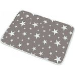 Revu Baby Bebek Alt Açma Minderi, Yıkanabilir, Elyaf Dolgulu Alt Değiştirme Pedi 50X70CM - Gri