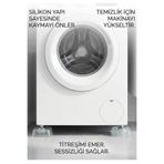 RevuBaby Beyaz Eşya Altlığı Ayağı 4 Adet Çamaşır Bulaşık Makinası Buzdolabı Yükseltici Titreşim Önleyici