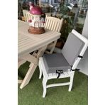 RevuBaby SIRTLI SANDALYE YÜKSELTİCİ MİNDER ARKALIKLI MAMA SANDALYESİ MİNDERİ 34X34X10CM