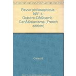 Revue philosophique 2004, t. 129 (4): Cartésianisme : Maine de Biran, Tocqueville