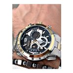 Reward Altın Gümüş Renk Spor Fonksiyonlu Çelik Kordon Erkek Kol Saati + BİLEKLİK