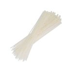 Rewel Plastik Kelepçe Cırt Kelepçe 3.6x250 Kablo Bağı Mm Ct-3625 Beyaz 100 Adet 341015