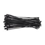 Rewel Plastik Kelepçe Cırt Kelepçe 3.6x370 Mm Ct-3637 Siyah 100 Adet 341018