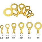 Rewel Tks-10 10.2 mm Sarı Topraklama Terminal Kablo Pabuç (100 Adet) 924102