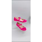Rexba Kız Çocuk Şık ve Rahat Taşlı Babet - Günlük Ayakkabı - Pembe - BB-TAS02-PMB