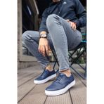 Rexo Premium Casual Günlük Erkek Ayakkabı Laci - Lacivert